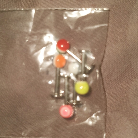 Labret Lip Body Piercing Body Piercings Jewelry - Picture 4 of 5